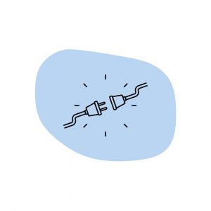 plug and wire icon